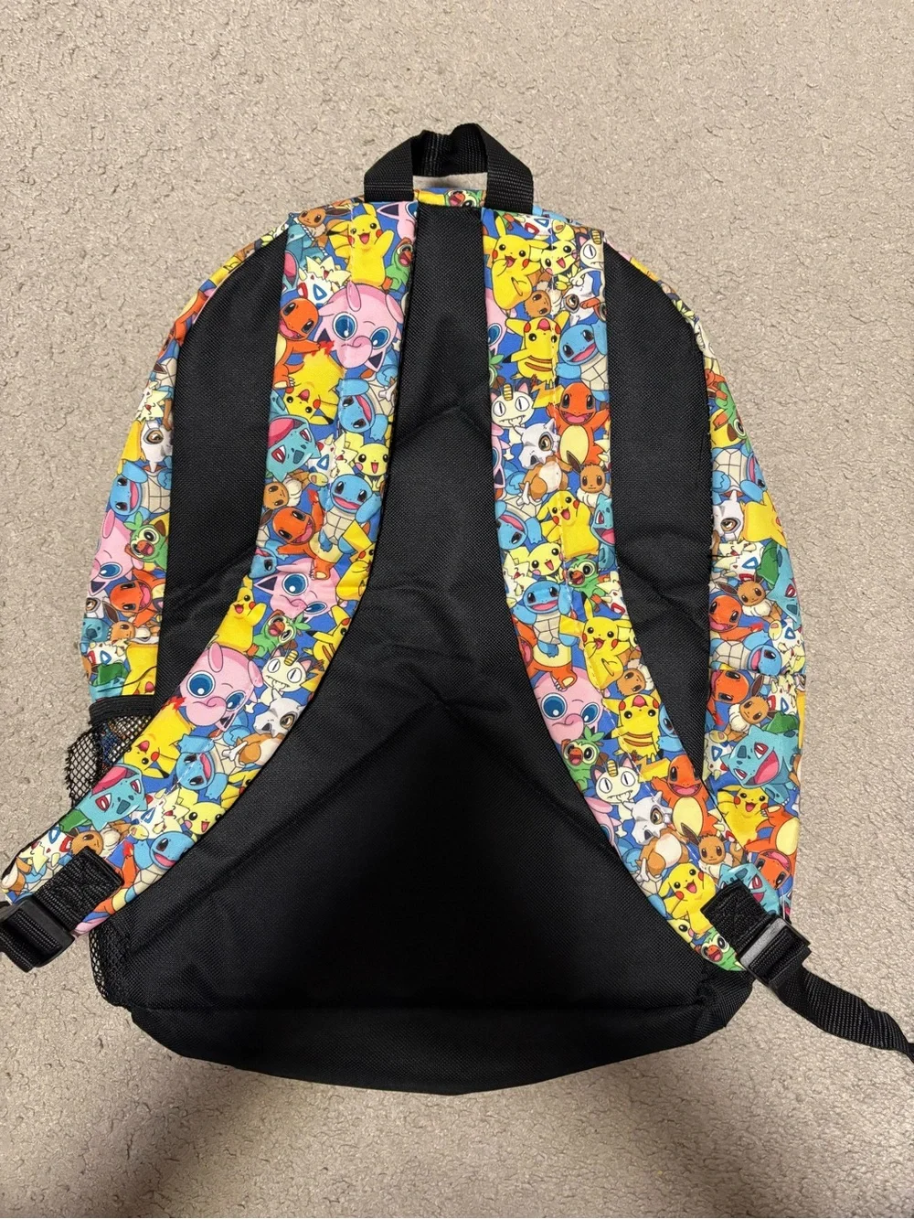 Pokémon Character Print Backpack - Multicolor